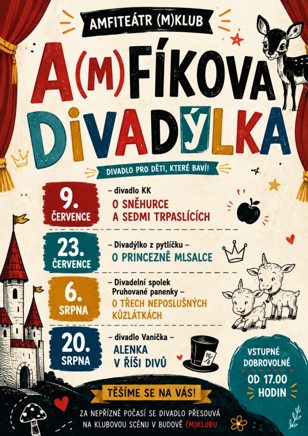 A(M)F&Iacute;KOVA DIVAD&Yacute;LKA 2026