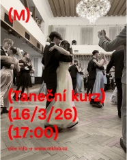 PŘIHL&Aacute;&Scaron;KA TANEČN&Iacute; PRO ML&Aacute;DEŽ 2026