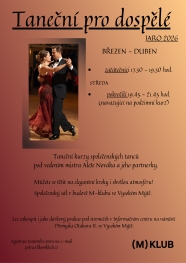 Tanečn&iacute; pro dospěl&eacute; jaro 2026